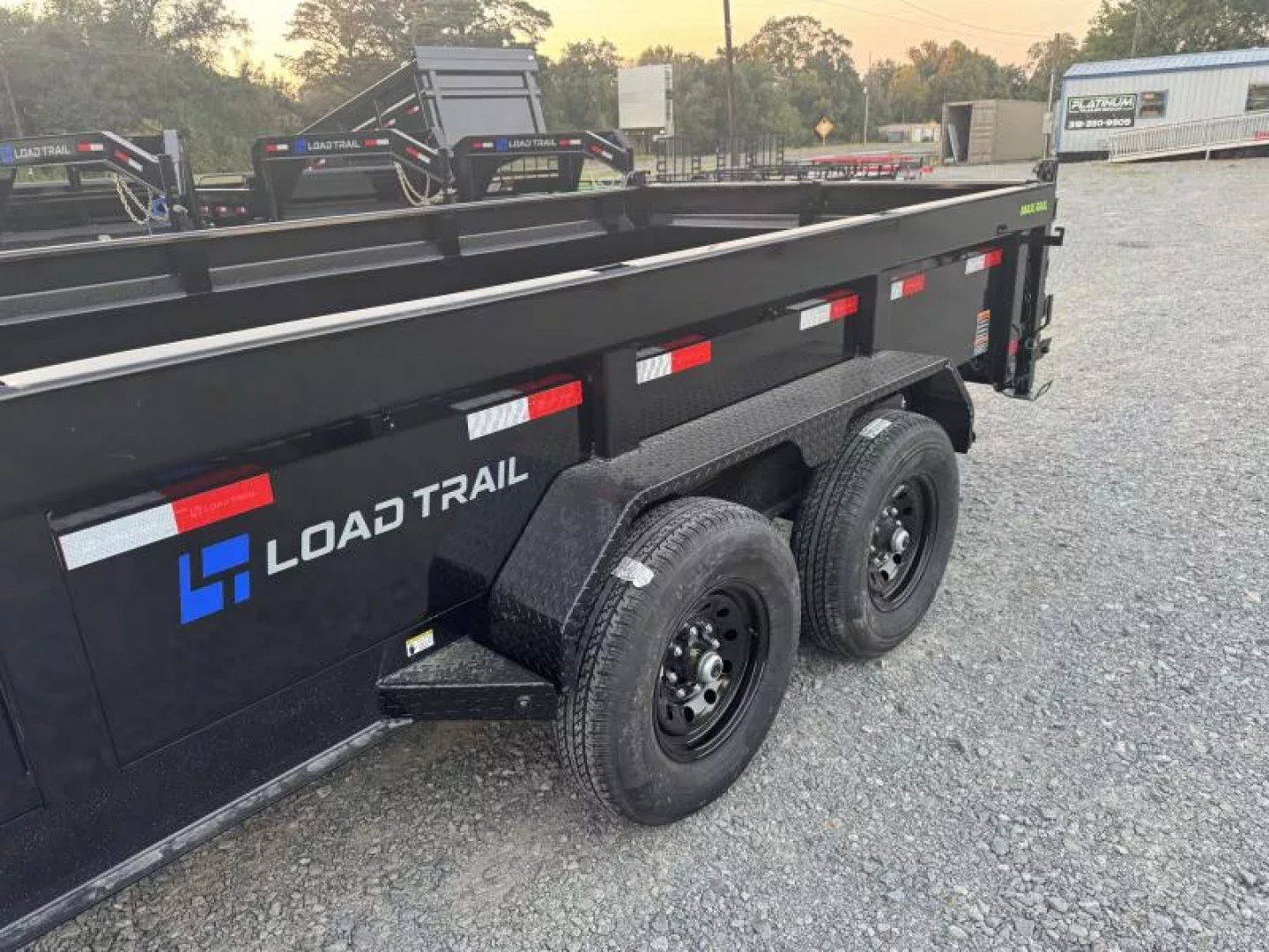 New 2026 Load Trail 83X16 DL, WITH TARP, RAMPS, SPREAD GATE Dump Trailer