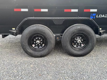 New 2026 Load Trail 83X16 DL, WITH TARP, RAMPS, SPREAD GATE Dump Trailer