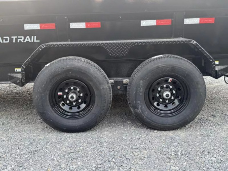 New 2026 Load Trail 83X16 DL, WITH TARP, RAMPS, SPREAD GATE Dump Trailer