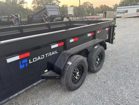 New 2026 Load Trail 83X16 DL, WITH TARP, RAMPS, SPREAD GATE Dump Trailer