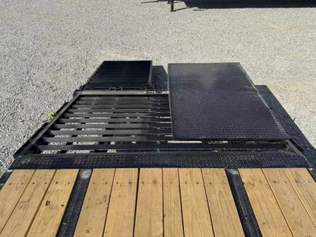 New 2025 Load Trail GP 102x40 Tandem Low-Pro Gooseneck w/Under Frame Bridge & Pipe Bridge Deckover Flatbed Trailer 25,900 GVWR