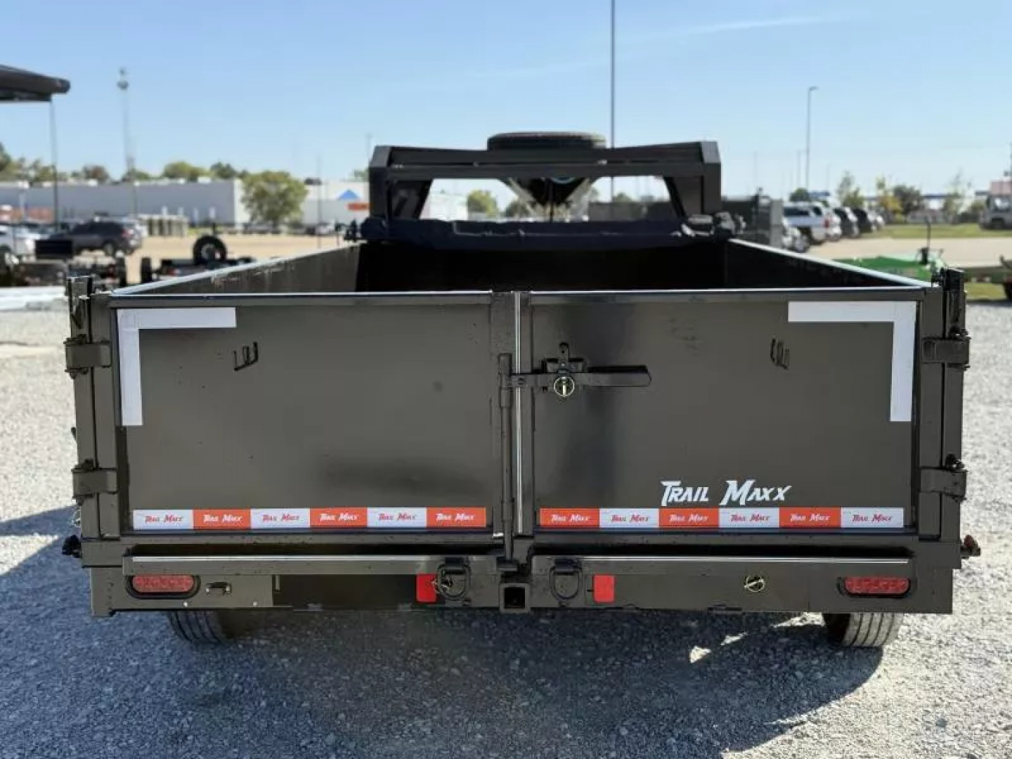 New 2025 TrailMaxx Trailers 83X16 14K GVWR GOOSENECK Dump Trailer