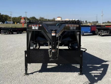 New 2025 TrailMaxx Trailers 83X16 14K GVWR GOOSENECK Dump Trailer