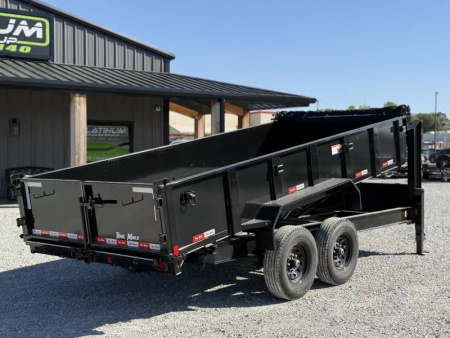 New 2025 TrailMaxx Trailers 83X16 14K GVWR GOOSENECK Dump Trailer