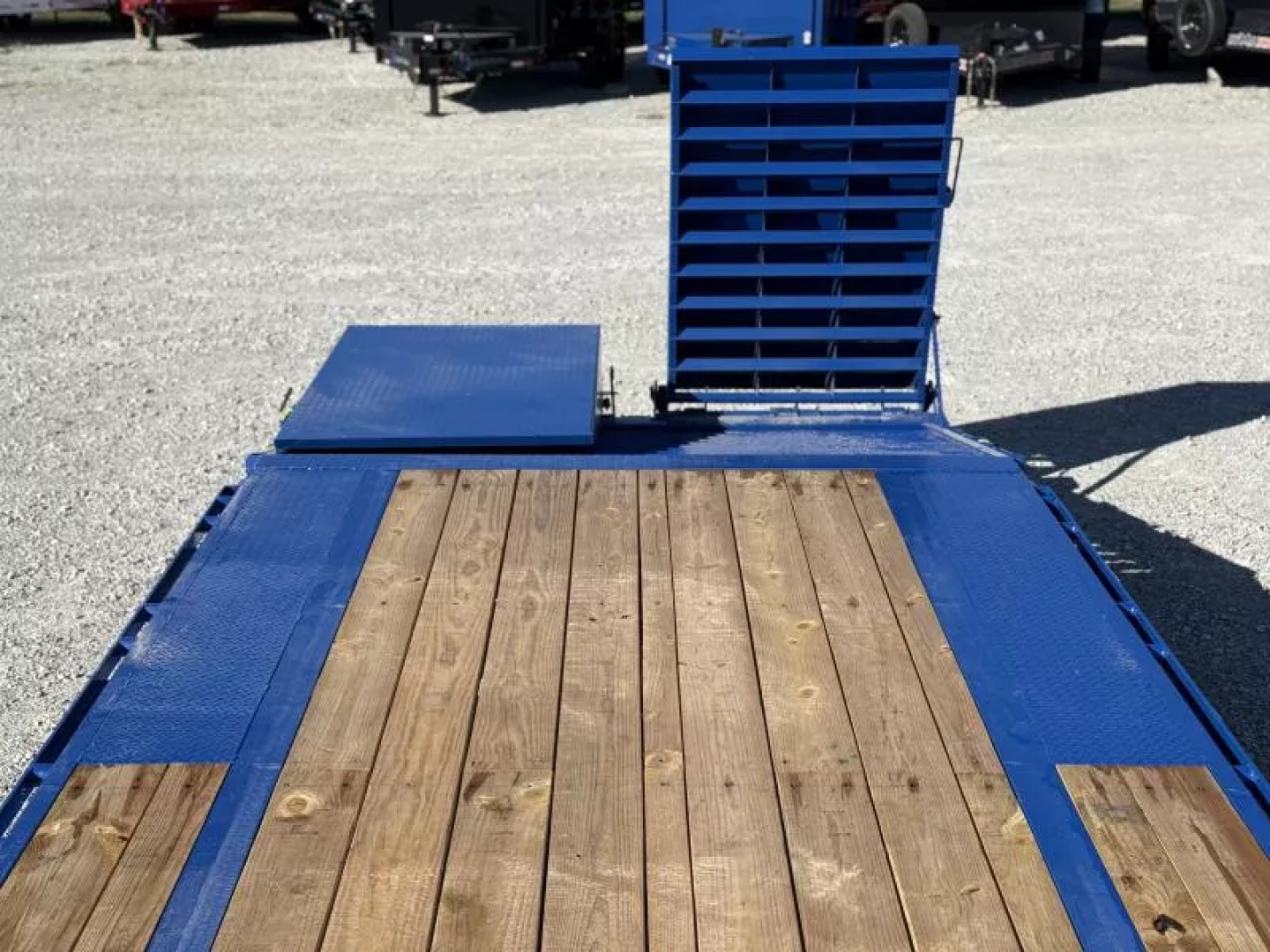 New 2026 Load Trail GP 102X30 W/MAX RAMPS, LOCKING CHAIN RACK, SLIDE TRACK, AND WORK LIGHTS 16K GVWR Flatbed Trailer