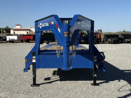 New 2026 Load Trail GP 102X30 W/MAX RAMPS, LOCKING CHAIN RACK, SLIDE TRACK, AND WORK LIGHTS 16K GVWR Flatbed Trailer