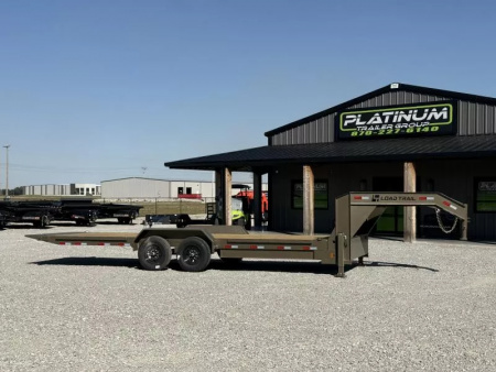 New 2026 Load Trail TG 83X24 GOOSENECK RAPID TILT W/HYDRAULIC JACKS 14K GVWR Tilt Trailer