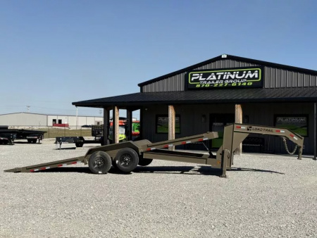 New 2026 Load Trail TG 83X24 GOOSENECK RAPID TILT W/HYDRAULIC JACKS 14K GVWR Tilt Trailer