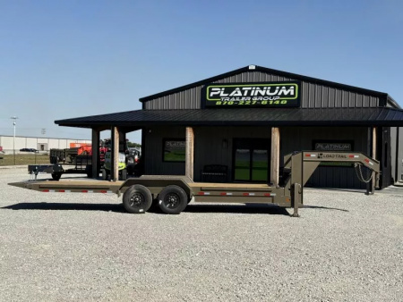 New 2026 Load Trail TG 83X24 GOOSENECK RAPID TILT W/HYDRAULIC JACKS 14K GVWR Tilt Trailer