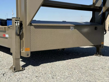 New 2026 Load Trail TG 83X24 GOOSENECK RAPID TILT W/HYDRAULIC JACKS 14K GVWR Tilt Trailer