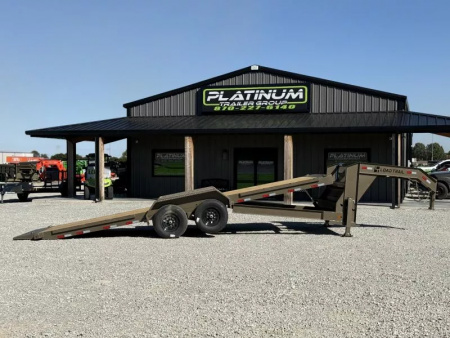 New 2026 Load Trail TG 83X24 GOOSENECK RAPID TILT W/HYDRAULIC JACKS 14K GVWR Tilt Trailer