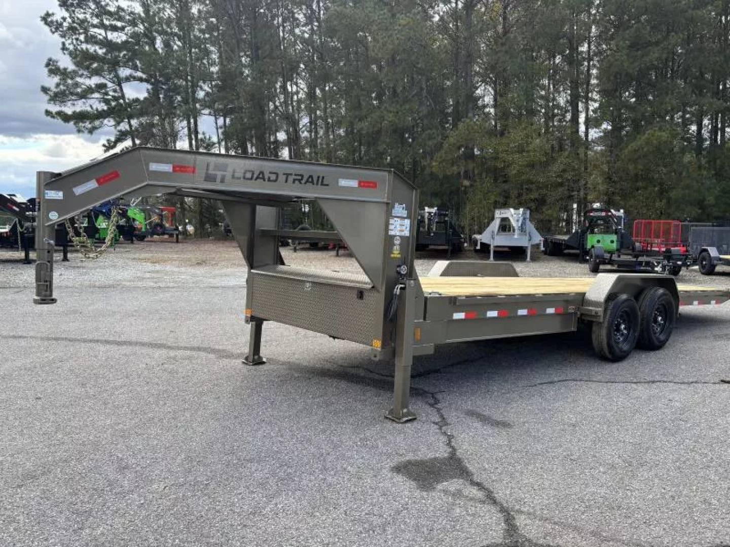 New 2026 Load Trail TG 83X24 GOOSENECK RAPID TILT W/HYDRAULIC JACKS 14K GVWR Tilt Trailer