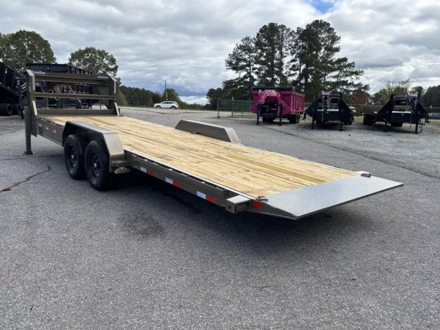 New 2026 Load Trail TG 83X24 GOOSENECK RAPID TILT W/HYDRAULIC JACKS 14K GVWR Tilt Trailer