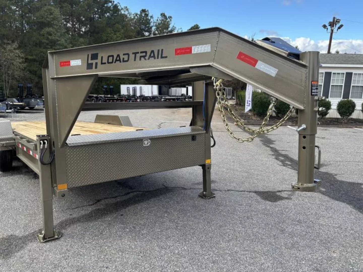 New 2026 Load Trail TG 83X24 GOOSENECK RAPID TILT W/HYDRAULIC JACKS 14K GVWR Tilt Trailer