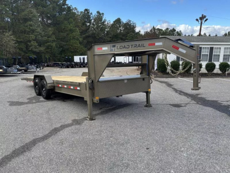 New 2026 Load Trail TG 83X24 GOOSENECK RAPID TILT W/HYDRAULIC JACKS 14K GVWR Tilt Trailer