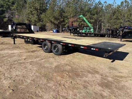 New 2025 Load Trail 102X28 14K GVWR WIRELESS FULL Tilt Trailer