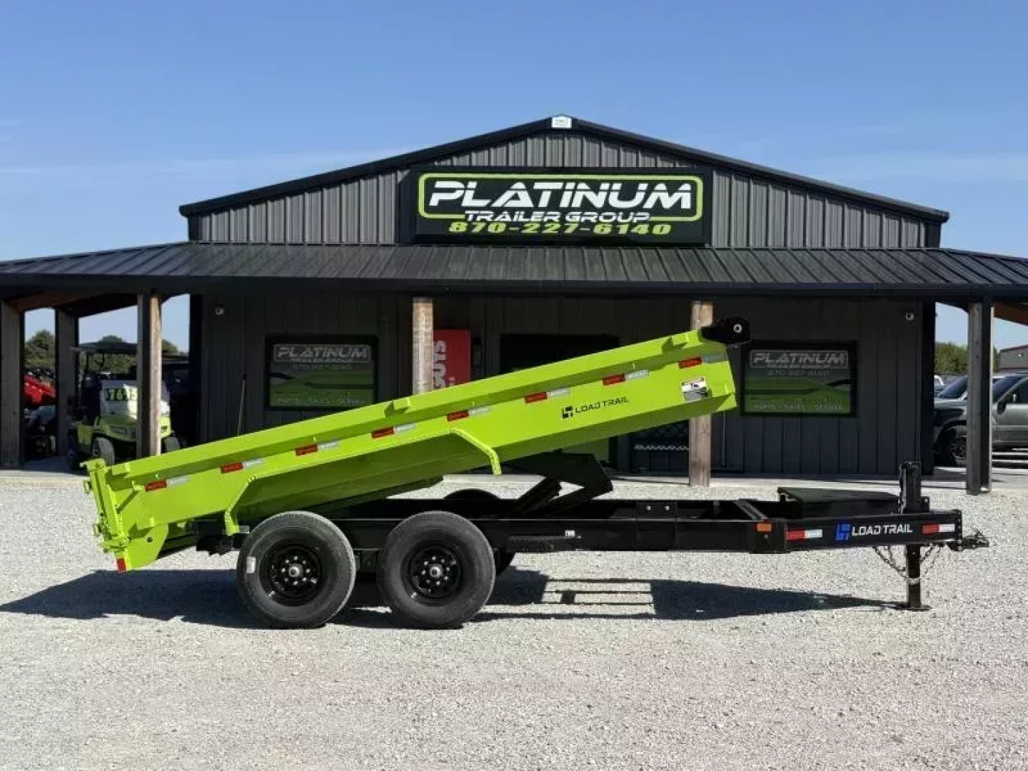 New 2026 Load Trail DE 83x14 Tandem Axle 14k GVWR Dump Trailer