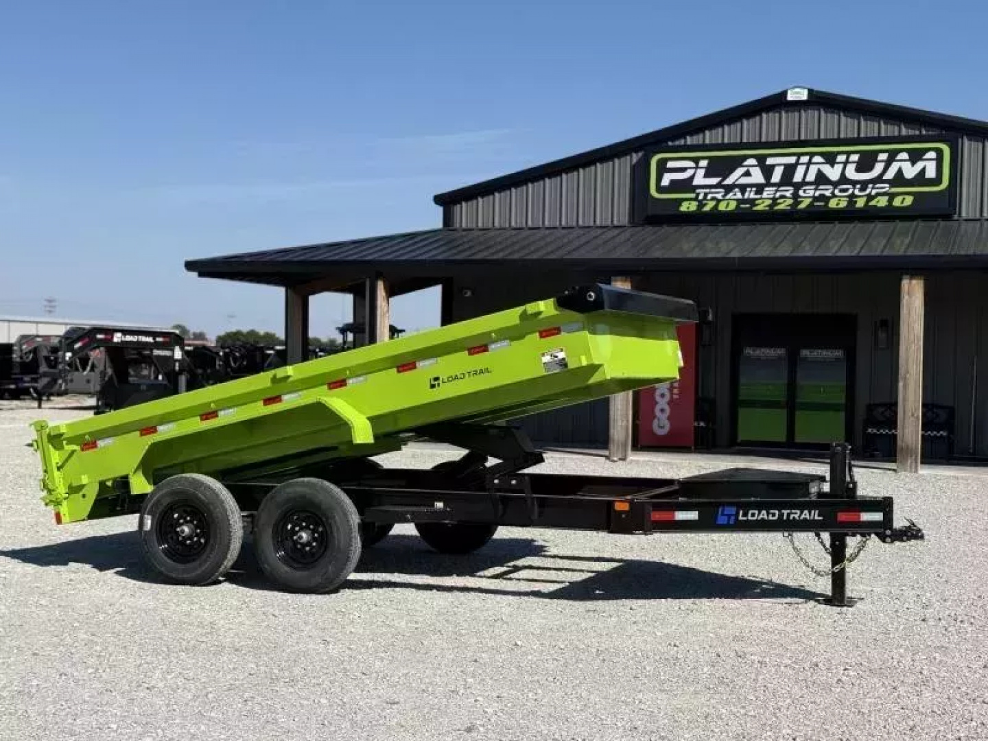 New 2026 Load Trail DE 83x14 Tandem Axle 14k GVWR Dump Trailer