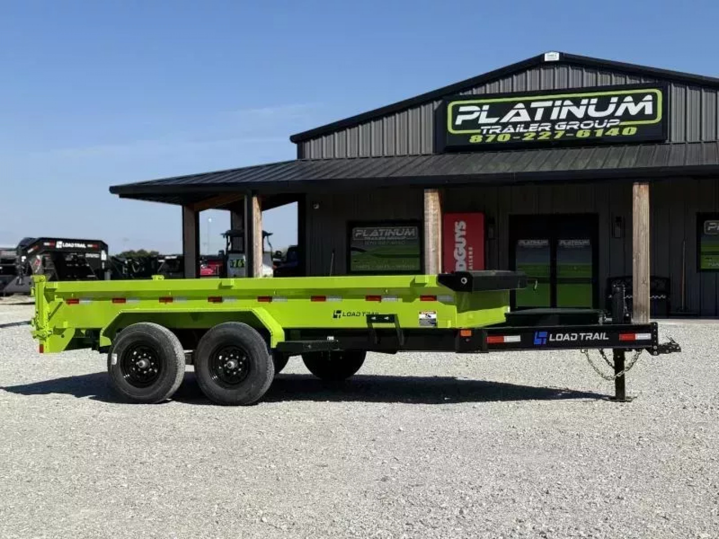 New 2026 Load Trail DE 83x14 Tandem Axle 14k GVWR Dump Trailer