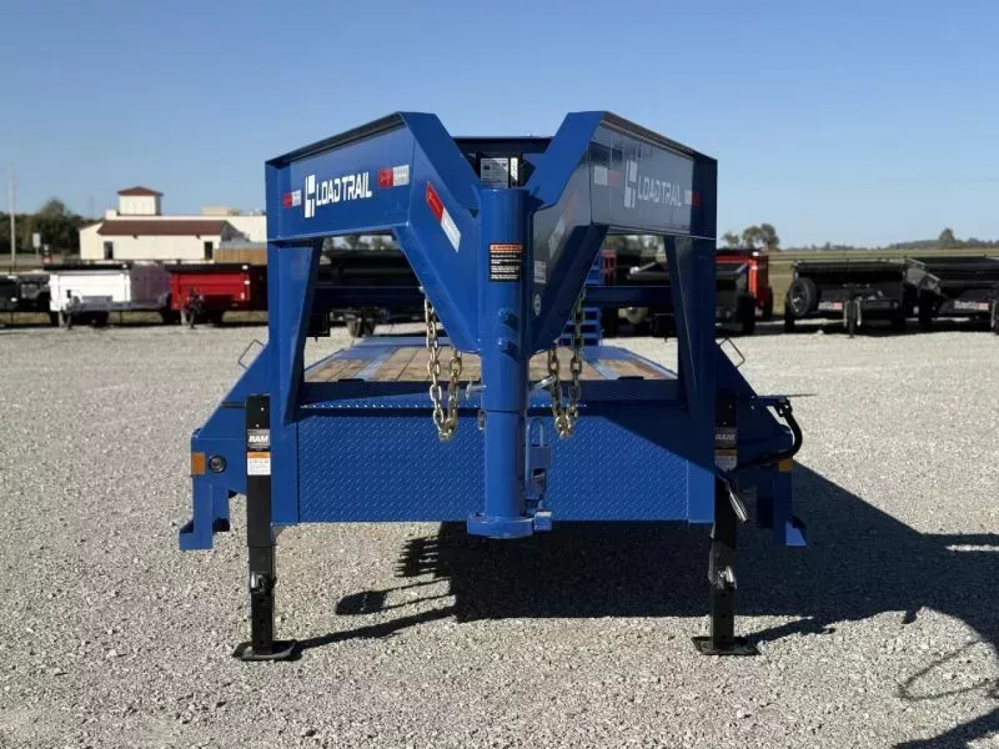 New 2026 Load Trail GP 102X30 W/MAX RAMPS, LOCKING CHAIN RACK, SLIDE TRACK, AND WORK LIGHTS 16K GVWR Flatbed Trailer