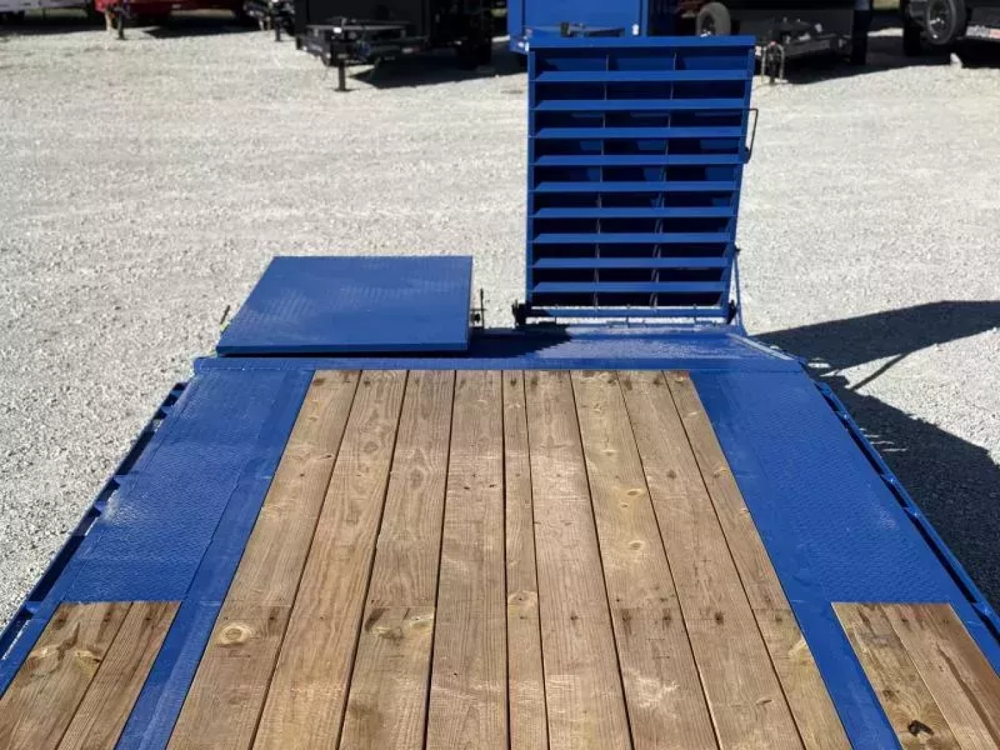 New 2026 Load Trail GP 102X30 W/MAX RAMPS, LOCKING CHAIN RACK, SLIDE TRACK, AND WORK LIGHTS 16K GVWR Flatbed Trailer