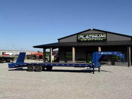 New 2026 Load Trail GP 102X30 W/MAX RAMPS, LOCKING CHAIN RACK, SLIDE TRACK, AND WORK LIGHTS 16K GVWR Flatbed Trailer