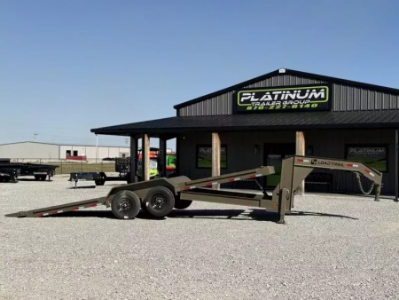 New 2026 Load Trail TG 83X24 GOOSENECK RAPID TILT W/HYDRAULIC JACKS 14K GVWR Tilt Trailer