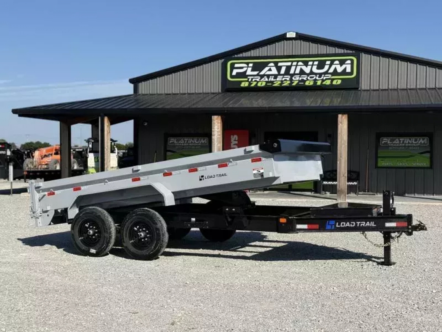 New 2026 Load Trail DE 83x14 Tandem Axle 14k GVWR Dump Trailer