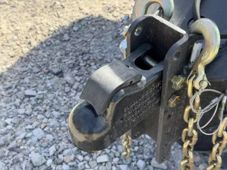 New 2026 RawMaxx GDX KNIGHT 83X16 HIGH SIDE W/14 PLYS AND SPARE 14K GVWR Dump Trailer