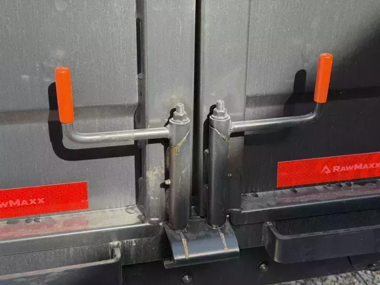 New 2026 RawMaxx GDX KNIGHT 83X16 HIGH SIDE W/14 PLYS AND SPARE 14K GVWR Dump Trailer