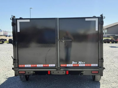 New 2025 TrailMaxx Trailers 83X14 TELESCOPIC HIGH SIDE 14K GVWR GOOSENECK Dump Trailer