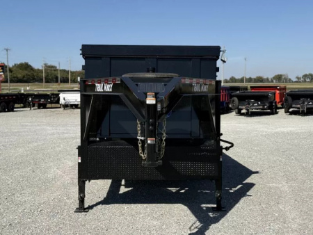 New 2025 TrailMaxx Trailers 83X16 TELESCOPIC HIGH SIDE 14K GVWR GOOSENECK Dump Trailer