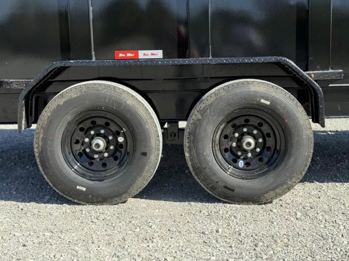 New 2025 TrailMaxx Trailers 83X16 TELESCOPIC HIGH SIDE 14K GVWR GOOSENECK Dump Trailer