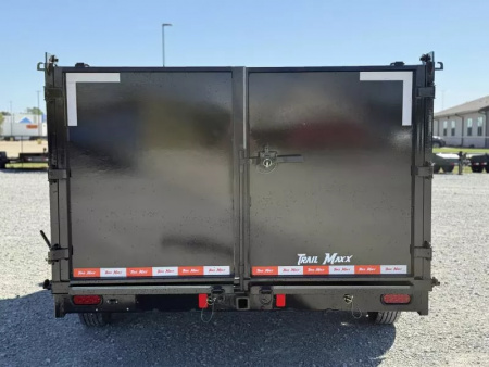 New 2025 TrailMaxx Trailers 83X16 TELESCOPIC HIGH SIDE 14K GVWR GOOSENECK Dump Trailer