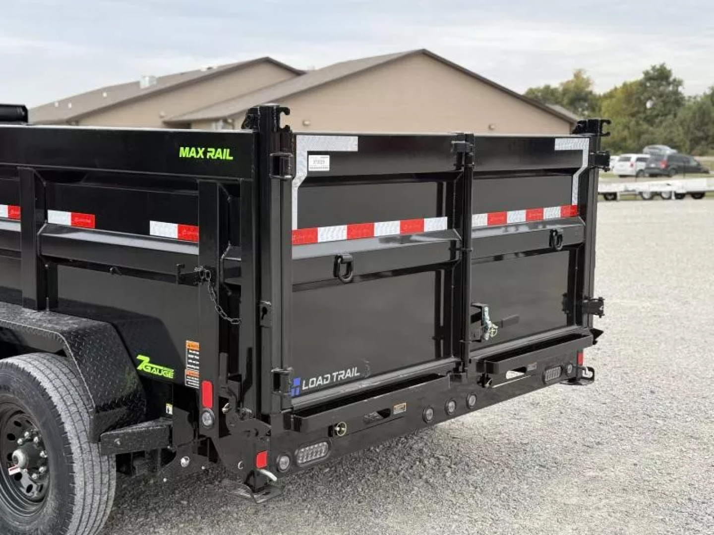 New 2026 Load Trail DL 83X16 HIGH SIDE TELESCOPIC 7 GAUGE W/14 PLYS 21K GVWR Dump Trailer