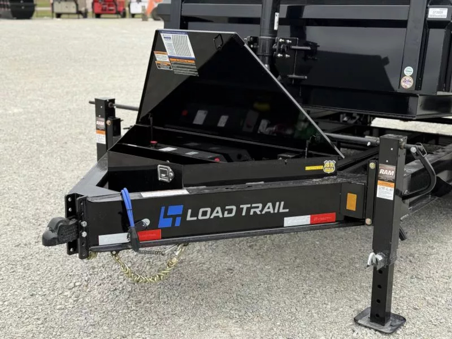 New 2026 Load Trail DL 83X16 HIGH SIDE TELESCOPIC 7 GAUGE W/14 PLYS 21K GVWR Dump Trailer