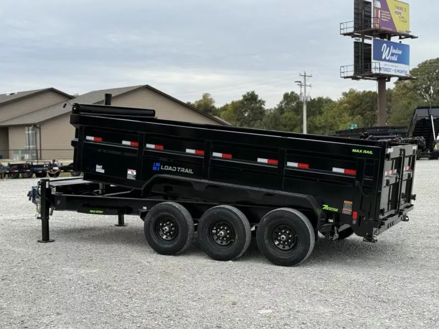 New 2026 Load Trail DL 83X16 HIGH SIDE TELESCOPIC 7 GAUGE W/14 PLYS 21K GVWR Dump Trailer