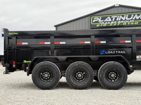 New 2026 Load Trail DL 83X16 HIGH SIDE TELESCOPIC 7 GAUGE W/14 PLYS 21K GVWR Dump Trailer
