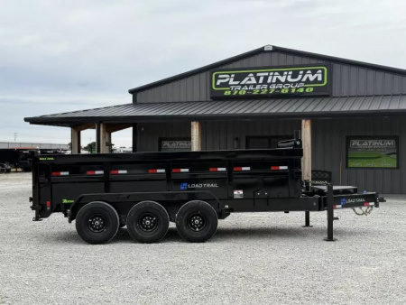 New 2026 Load Trail DL 83X16 HIGH SIDE TELESCOPIC 7 GAUGE W/14 PLYS 21K GVWR Dump Trailer