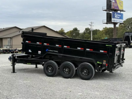 New 2026 Load Trail DL 83X16 HIGH SIDE TELESCOPIC 7 GAUGE W/14 PLYS 21K GVWR Dump Trailer