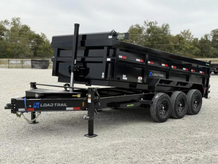 New 2026 Load Trail DL 83X16 HIGH SIDE TELESCOPIC 7 GAUGE W/14 PLYS 21K GVWR Dump Trailer