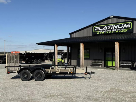 New 2026 RawMaxx UTX 77X14 W/TOOLBOX AND 4' FOLDING GATE 7K GVWR Utility Trailer