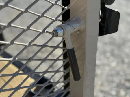 New 2026 RawMaxx UTX 77X14 W/TOOLBOX AND 4' FOLDING GATE 7K GVWR Utility Trailer