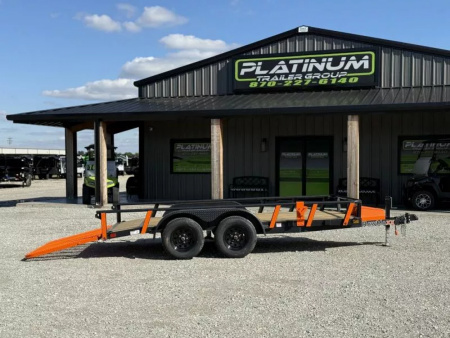New 2026 RawMaxx UTX 77X14 W/TOOLBOX AND 4' FOLDING GATE 7K GVWR Utility Trailer