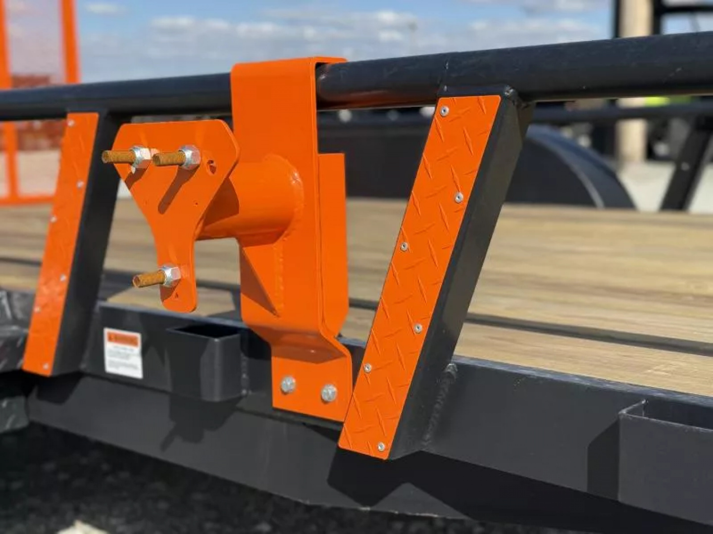 New 2026 RawMaxx UTX 77X14 W/TOOLBOX AND 4' FOLDING GATE 7K GVWR Utility Trailer