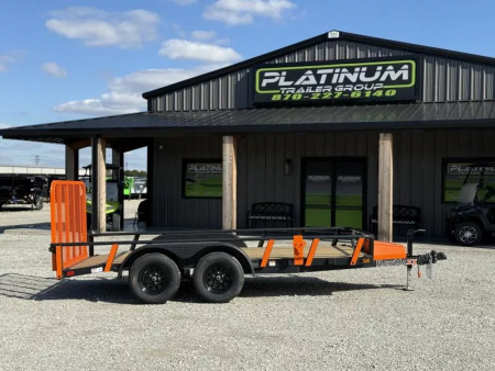 New 2026 RawMaxx UTX 77X14 W/TOOLBOX AND 4' FOLDING GATE 7K GVWR Utility Trailer