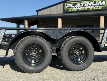 New 2026 RawMaxx UTX 77X14 W/TOOLBOX AND 4' FOLDING GATE 7K GVWR Utility Trailer