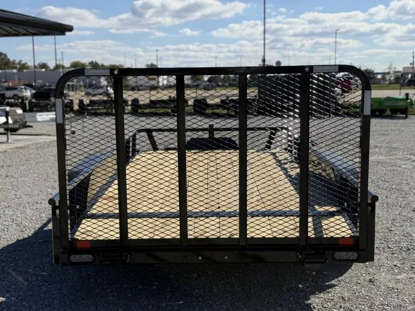 New 2026 RawMaxx UTX 83X14 W/TOOLBOX AND 4' FOLDING GATE 7K GVWR Utility Trailer