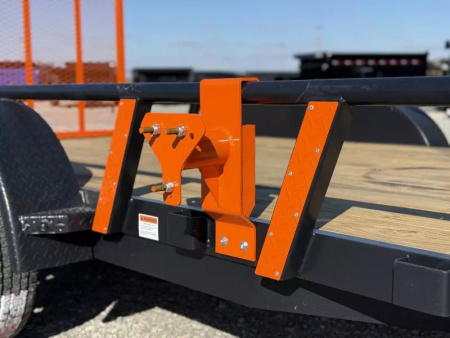 New 2026 RawMaxx UTX 83X14 W/TOOLBOX AND 4' FOLDING GATE 7K GVWR Utility Trailer