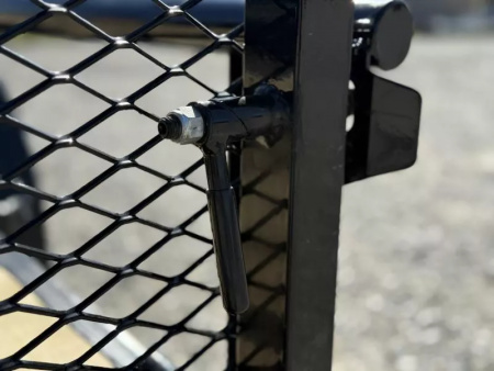 New 2026 RawMaxx UTX 83X14 W/TOOLBOX AND 4' FOLDING GATE 7K GVWR Utility Trailer